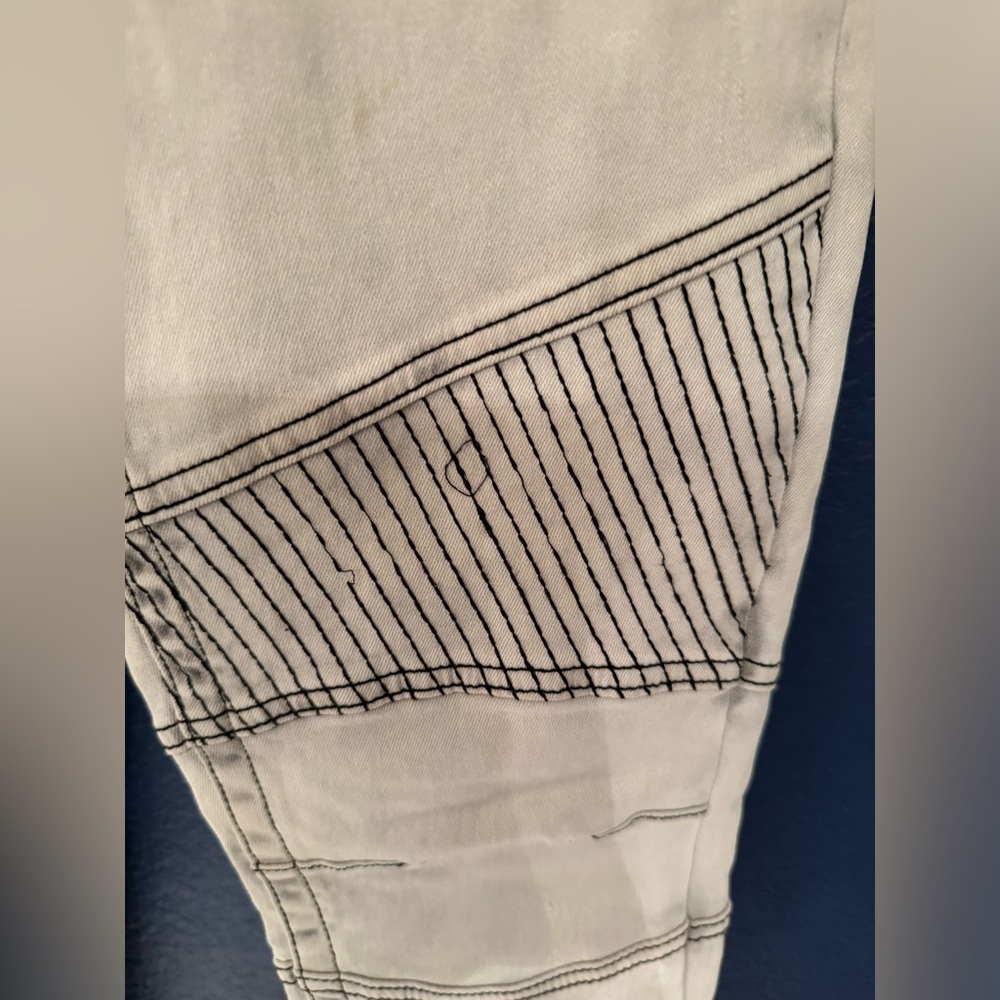 Affliction Women’s White & Black Raquel Womens Bleached Jeans Size 28 - Picture 14 of 14
